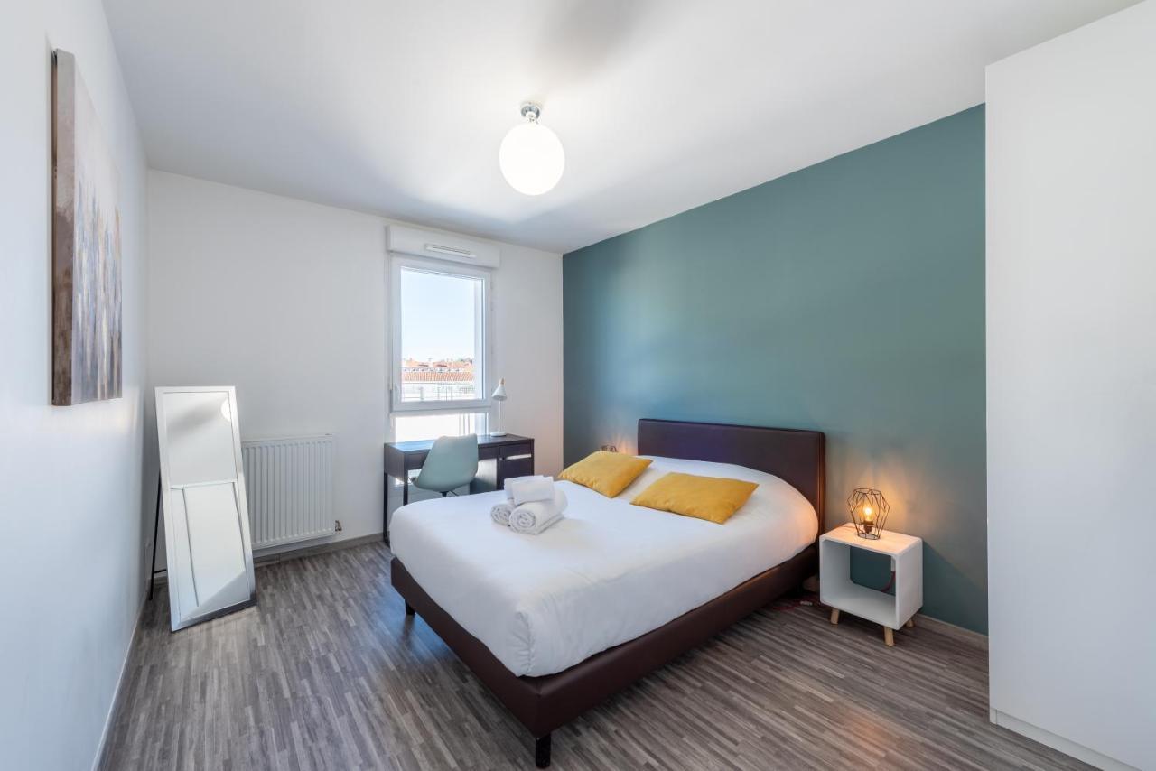 Bluemary - Spacieux T3 Garage Balcon Lyon Bagian luar foto