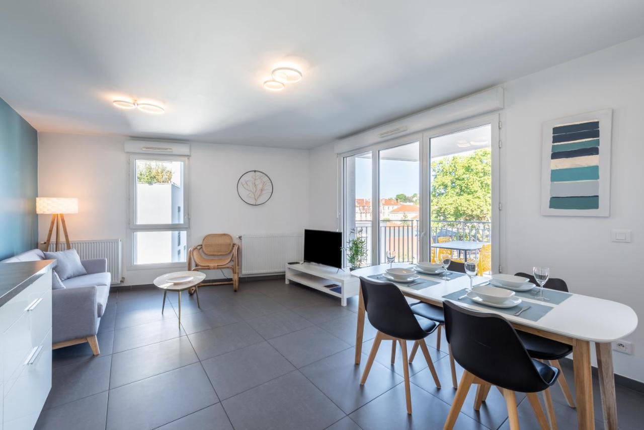 Bluemary - Spacieux T3 Garage Balcon Lyon Bagian luar foto